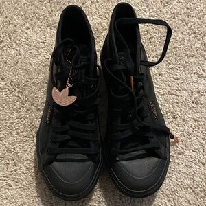 Adidas Black Nizza Trek Sneakers